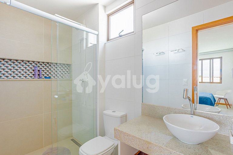 Excelente Villa frente al mar con 4 suites - Itacimirim
