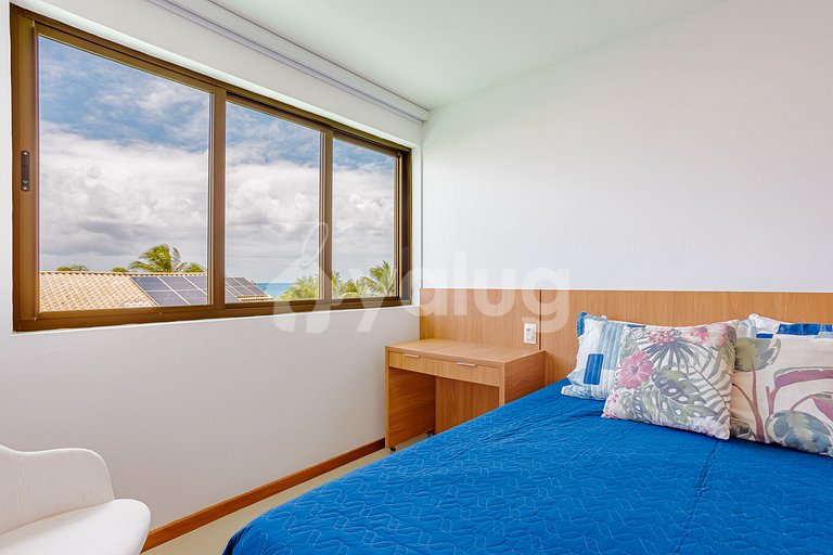 Excelente Villa frente al mar con 4 suites - Itacimirim