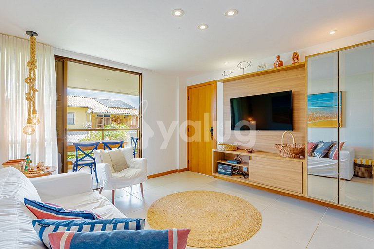 Excelente Villa frente al mar con 4 suites - Itacimirim