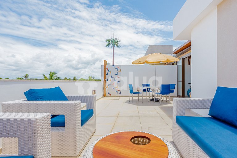 Excellent Beachfront Village with 4 Suites - Itacimirim