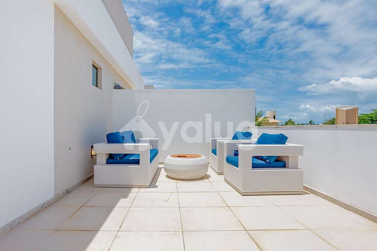 Excellent Beachfront Village with 4 Suites - Itacimirim