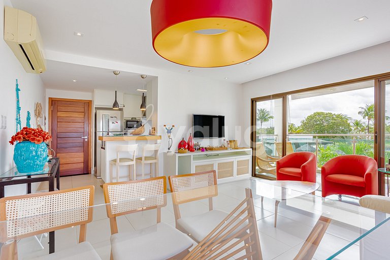 Beautiful 3-bedroom apartment with pool – Praia do Forte