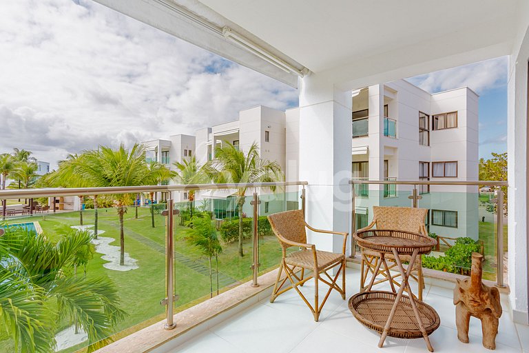 Hermoso apartamento de 3 habitaciones con piscina