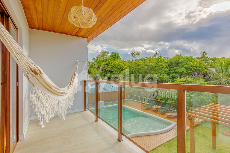 Linda Casa com 7 suítes e Piscina Privada - Praia do Forte