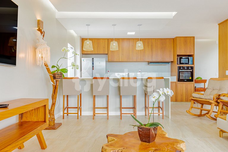 Linda Casa com 7 suítes e Piscina Privada - Praia do Forte