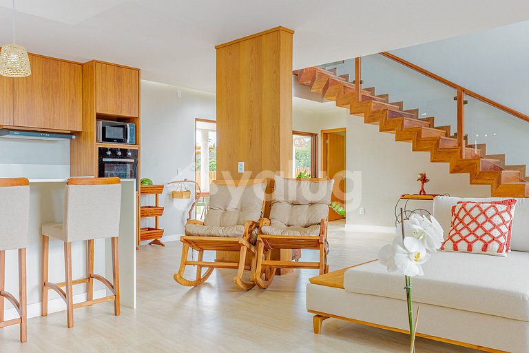 Linda Casa com 7 suítes e Piscina Privada - Praia do Forte