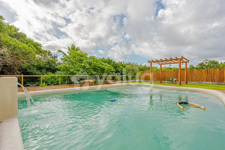 Linda Casa com 7 suítes e Piscina Privada - Praia do Forte