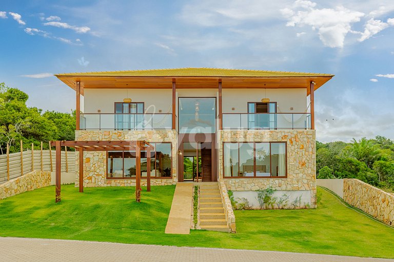 Hermosa casa con 7 suites y piscina privada - Praia do Forte