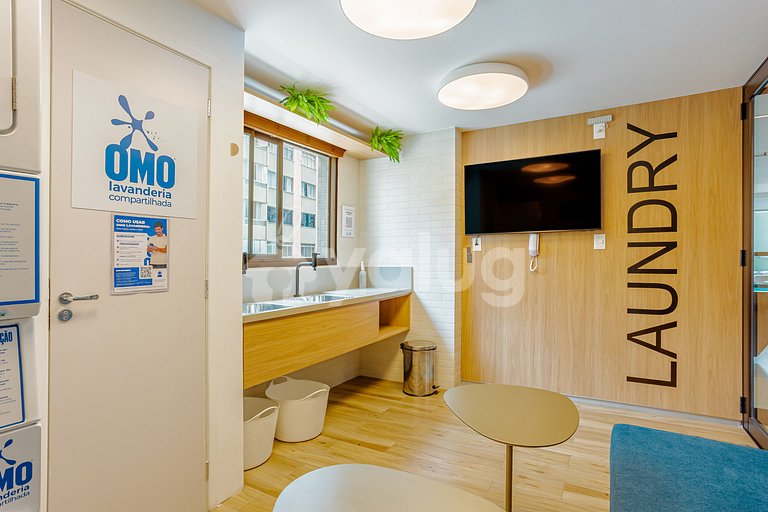 Hermoso estudio a 500m de la playa de Barra