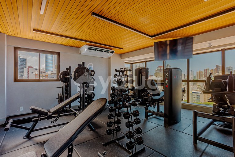 Hermoso estudio a 500m de la playa de Barra