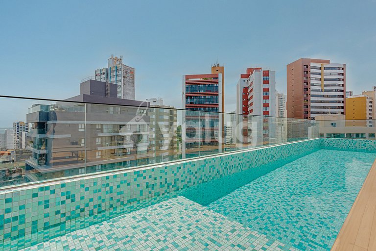 Hermoso estudio a 500m de la playa de Barra