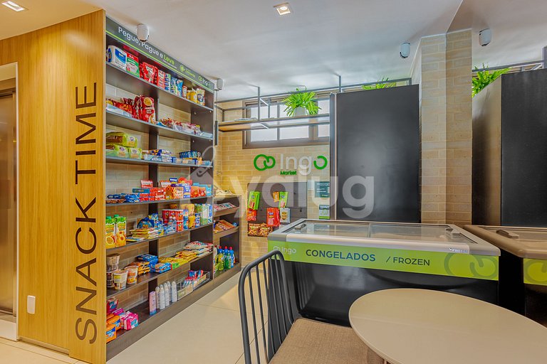 Hermoso estudio a 500m de la playa de Barra