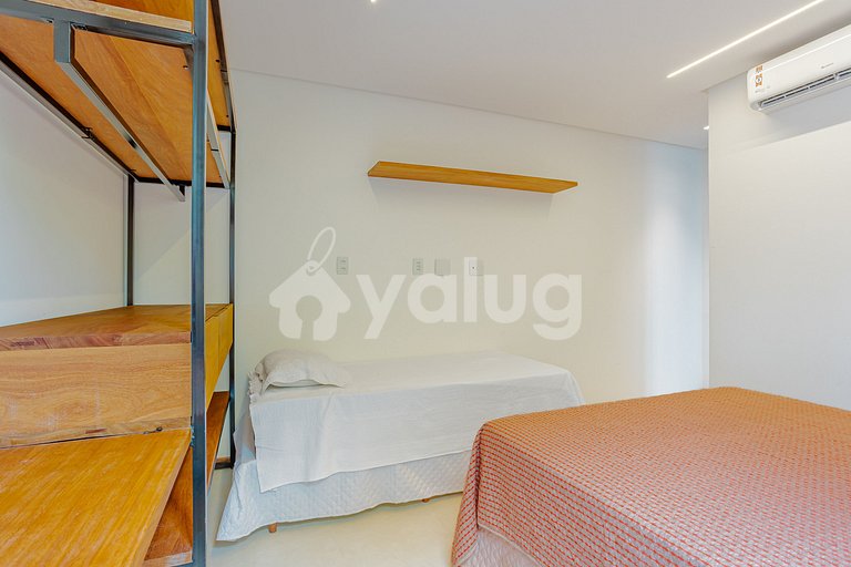 PF122 Casa Alto Padrão 4 Suítes Praia Bella - Praia do Forte