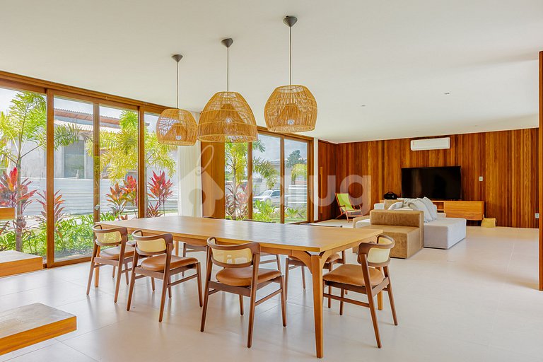 PF122 Casa Alto Padrão 4 Suítes Praia Bella - Praia do Forte