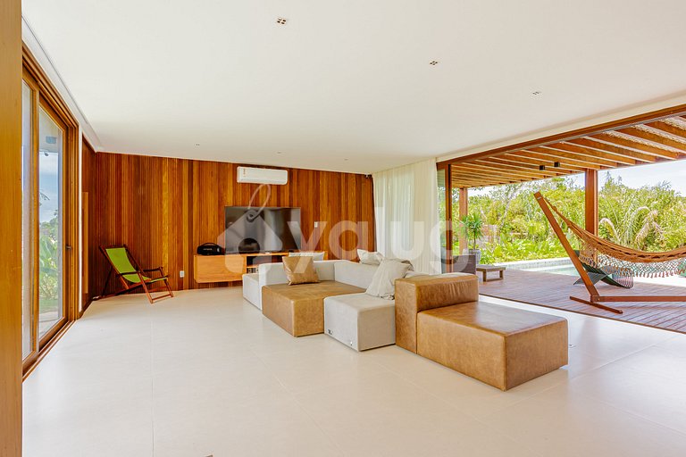 PF122 Casa Alto Padrão 4 Suítes Praia Bella - Praia do Forte