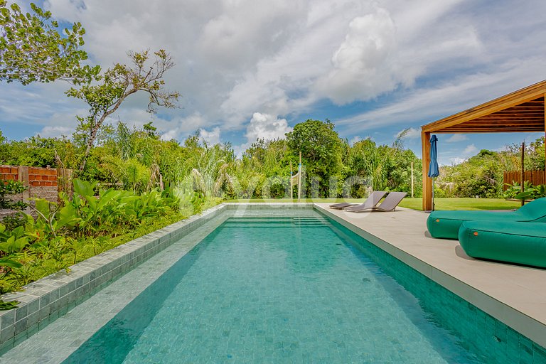 PF122 Casa Alto Padrão 4 Suítes Praia Bella - Praia do Forte