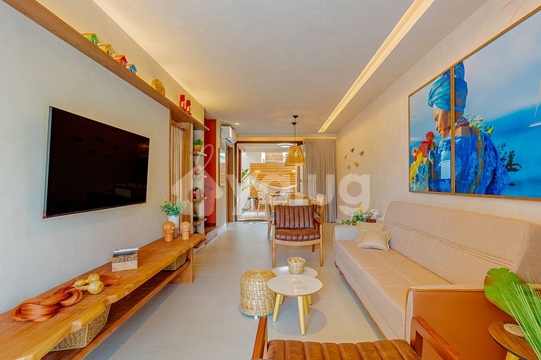 Excellent 4/4 Duplex in Guarajuba