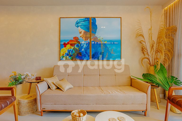 Excellent 4/4 Village in Guarajuba