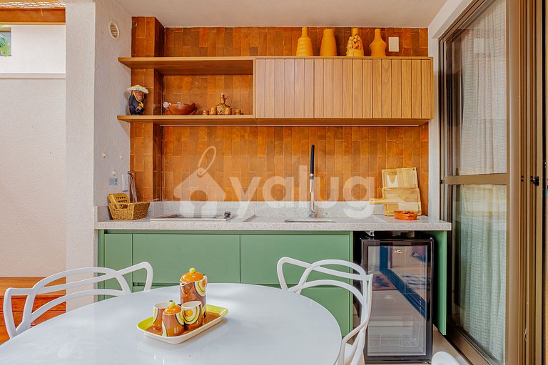 Excelente Pueblo 4/4 en Guarajuba