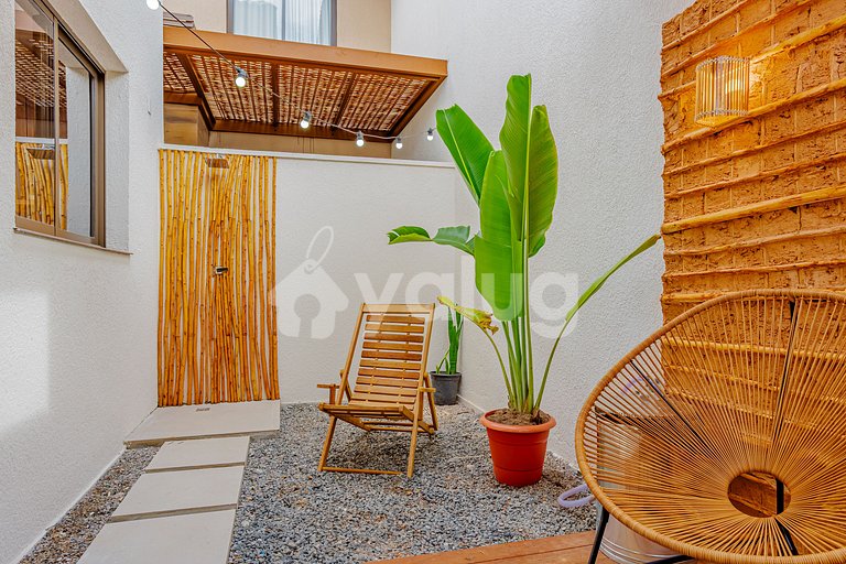 Excelente Pueblo 4/4 en Guarajuba