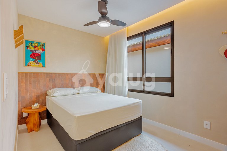 Excelente Pueblo 4/4 en Guarajuba