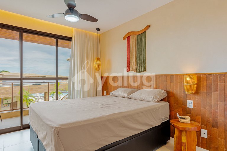 Excelente Pueblo 4/4 en Guarajuba