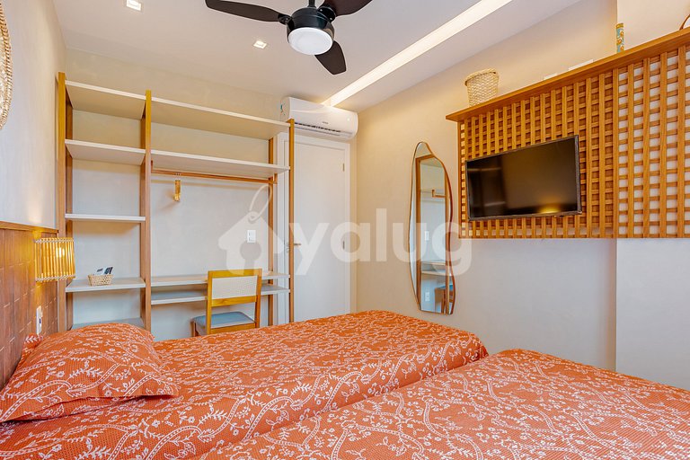 Excelente Pueblo 4/4 en Guarajuba