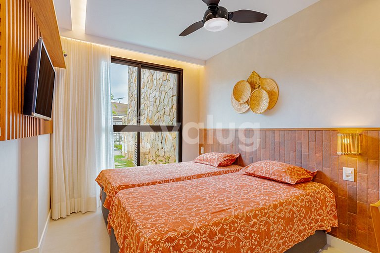 Excelente Village 4/4 em Guarajuba