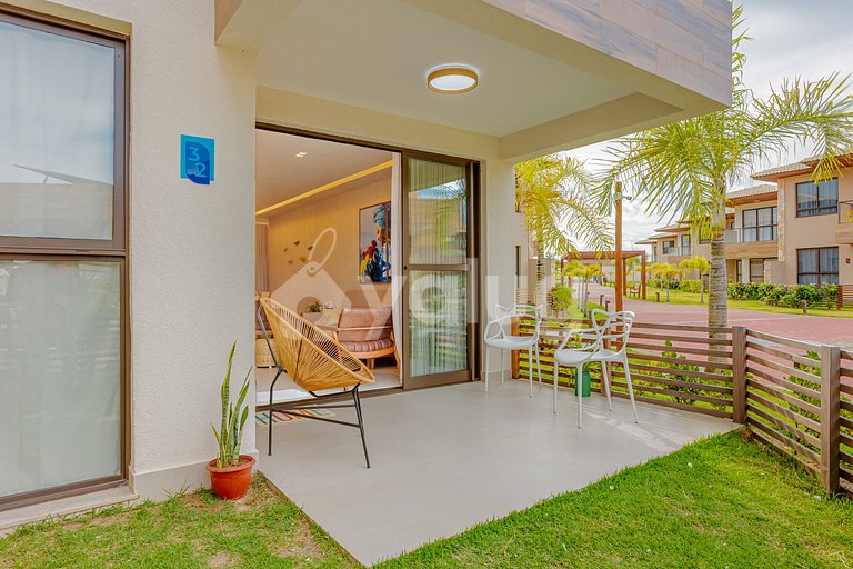 Excelente Pueblo 4/4 en Guarajuba