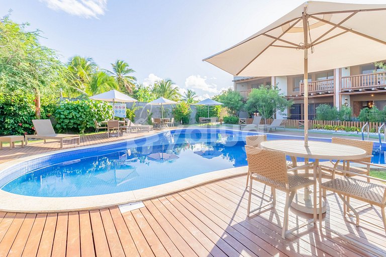 Maravilhoso Duplex com 4 Quartos, Pé Na Areia - Itacimirim