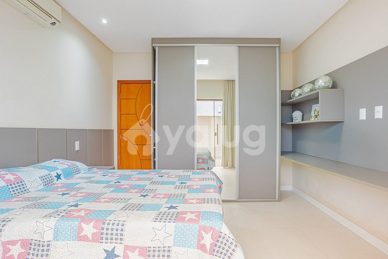 Bela Casa 5 Suítes no Paraíso dos Lagos em Guarajuba