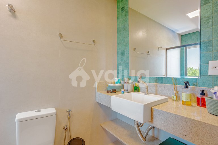 Maravillosa casa con 4 suites y piscina en Costa do Sauípe