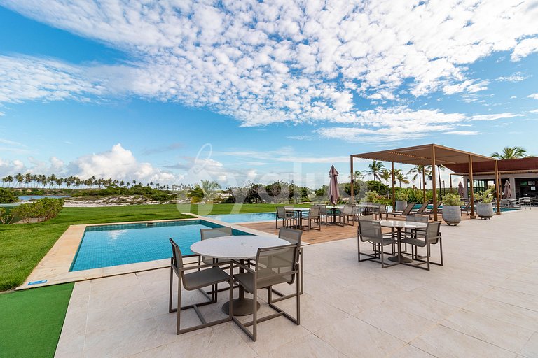 Maravillosa casa con 4 suites y piscina en Costa do Sauípe