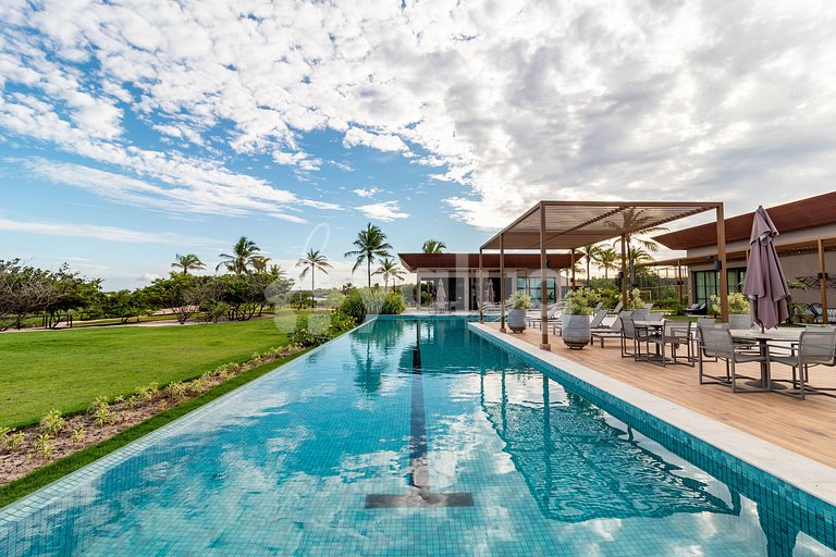Maravillosa casa con 4 suites y piscina en Costa do Sauípe