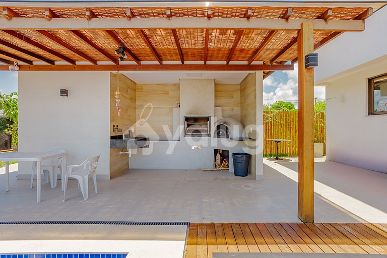 Maravilhosa Casa com 4 Suítes e Piscina em Costa do Sauípe