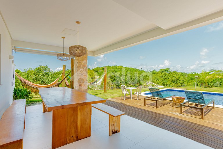 Wonderful House with 4 Suites and Pool in Costa do Sauípe