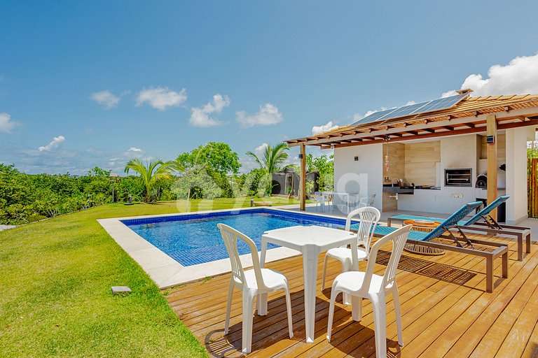 Maravilhosa Casa com 4 Suítes e Piscina em Costa do Sauípe
