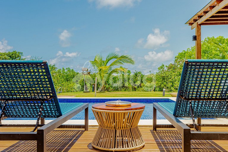 Wonderful House with 4 Suites and Pool in Costa do Sauípe