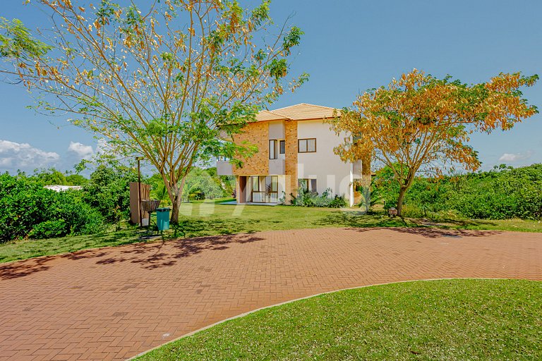 Maravillosa casa con 4 suites y piscina en Costa do Sauípe