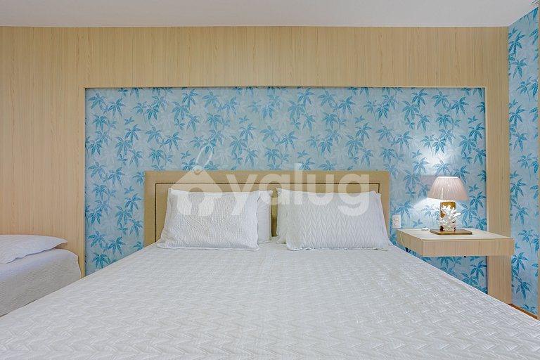 Maravilhoso Duplex com 4 Quartos, Pé Na Areia - Itacimirim