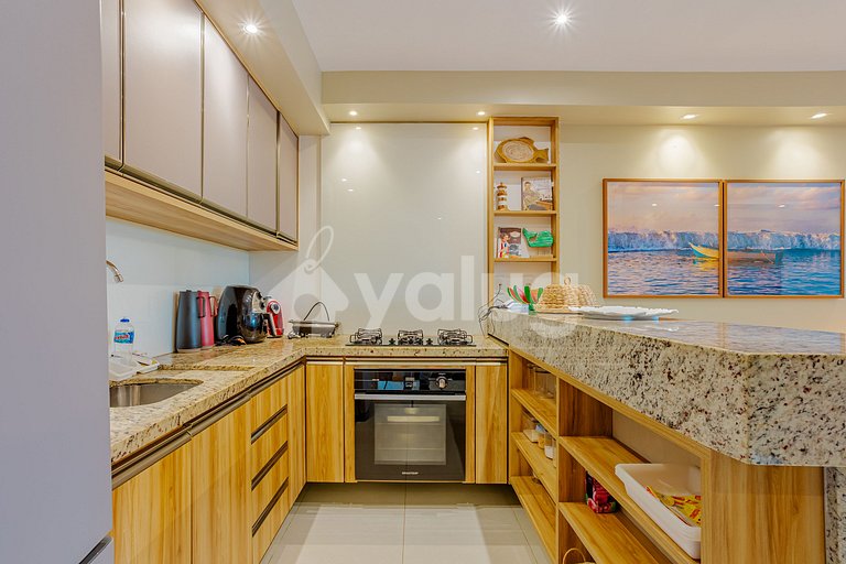 Maravilhoso Duplex com 4 Quartos, Pé Na Areia - Itacimirim