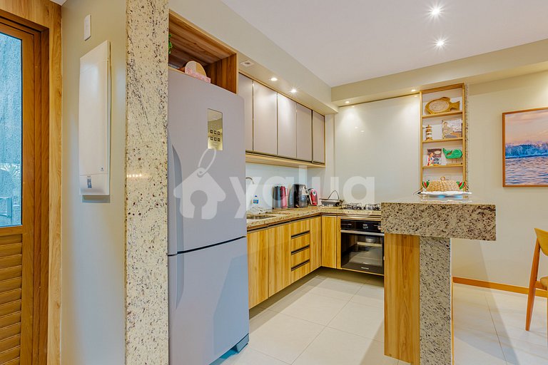 Maravilhoso Duplex com 4 Quartos, Pé Na Areia - Itacimirim