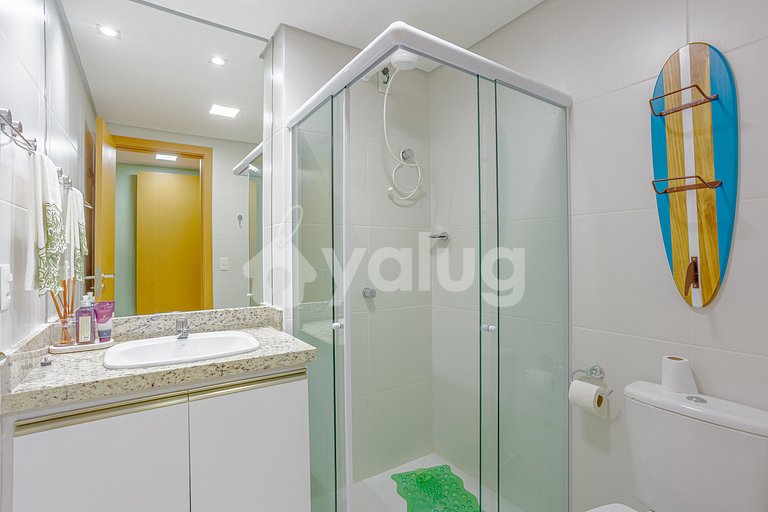 Maravilhoso Duplex com 4 Quartos, Pé Na Areia - Itacimirim