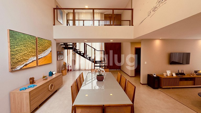 Casa Alto Luxo 6 Suítes - Praia Bella