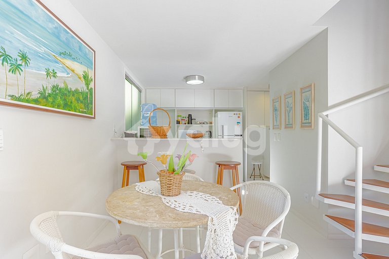 Duplex 3 Suítes Pé na Areia, Itacimirim