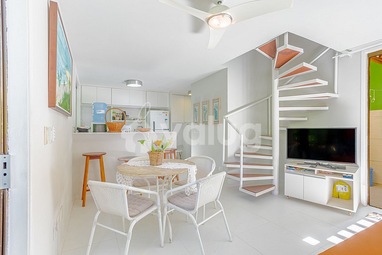 Duplex 3 Suítes Pé na Areia, Itacimirim