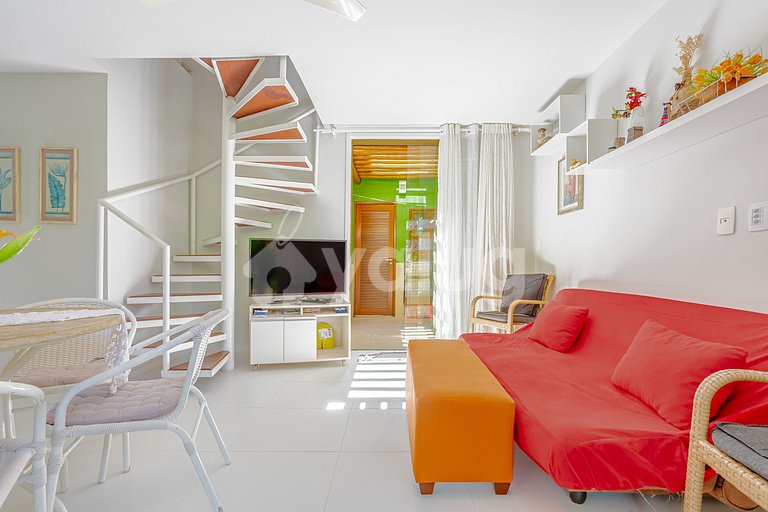 Duplex 3 Suítes Pé na Areia, Itacimirim