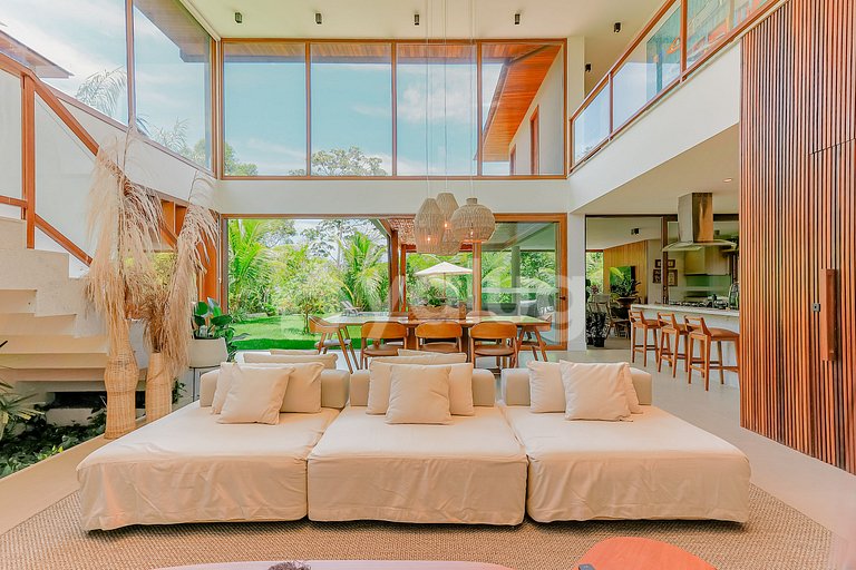 Casa Alto Luxo 6 Suítes - Praia Bella