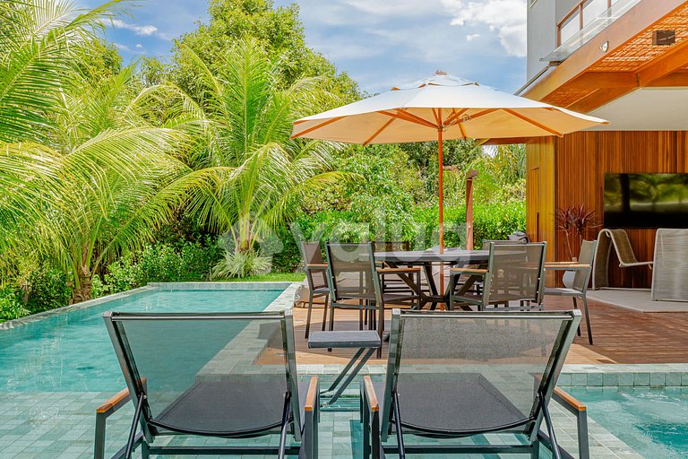 Casa Alto Luxo 6 Suítes - Praia Bella