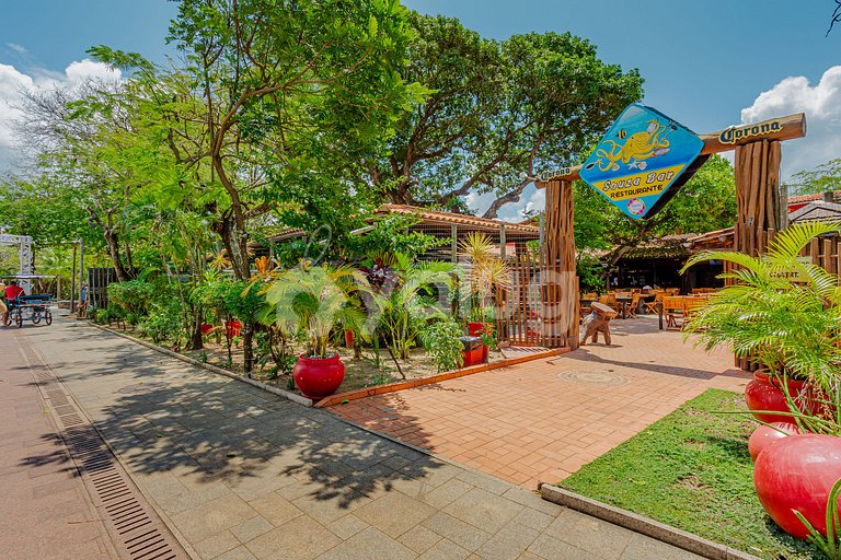 Estupendo Apto. 3 Suites Pé na Areia - Praia do Forte